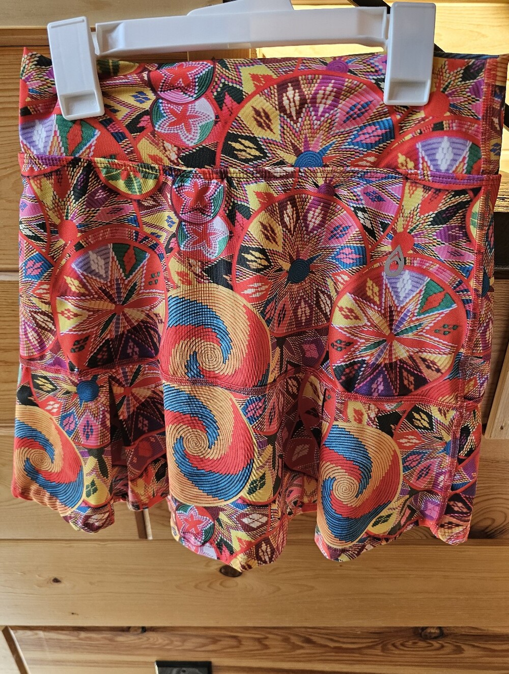 DONAJO Beautiful Multicolor Printed Skort Size 1 (Small)